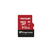 Karta Patriot Ep Express Microsdxc 512 Gb Class 10 Uhs-I/U3 V30 Pef512Gepexmcx  20392902 4711378430868