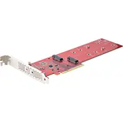 Iekšējais M.2 adapteris Startech Dual-M2-Pcie-Card-B  0065030895620