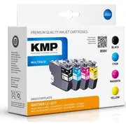 Kmp Patrone Brother Lc-3217Va Ldr Multip. 4X550 S. B58V refilled  1537,4805 4011324370331 84439990