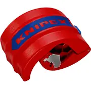 Knipex Bix, Rohrschneider für Kunststoffrohre und Dichthülsen Rot/Blau  90 22 10 Bk 4003773087311