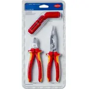 Knipex Instrumentu komplekts elektroinstalācijas darbiem 340 mm 00 31 30 Bk V01  4003773086574