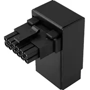 Kolink Core Pro 12V-2X6 90 grādu adapteris - Type 2, Black  Zuad-1490 5999094005624 Cp-12Vhpwr-T2