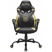 Biroja krēsls Subsonic Junior Hogwarts Spēlētāja ar polsterētu sēdekli Black, Yellow  Sa5573-H5 3701221702410
