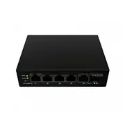 Lanberg rūpnieciskais slēdzis ar apgaismojumu Poe 1Xbt 3Xat SfpEth Din nepārvaldāms ātrgaitas Ethernet  Ilfe-4P-1Ge-1S-90 5901969447354 Net-Wrpn-Lbg-024