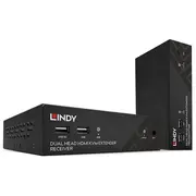 Lindy 100M Cat.6 Dual Head Hdmi, Usb  Rs232 Extender 39374 4002888393744 84718000