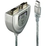Lindy Usb Rs232 2 portu pārveidotājs  42889 4002888428897 85176200