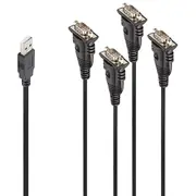 Lindy Usb auf 4 Port Seriell Konverter  42675 4002888426756 84718000