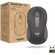 Logitech Wireless Mouse M650 black for business  910-006274 5099206097254 84716070