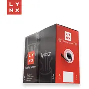 Lynx Cs Utp kabelis Cat5E, Pe Fca, vara pārklājums, ārējais, Black, kaste 305M  Lx-Sld-Utp5E-Pe-Bk 8591205721217