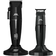 Matu trimmeris Jrl komplekts Onyx  skuveklis 2In1 divas uzlādes stacijas Black 6935481313254