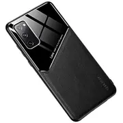 Mocco Lens Leather Back Case Aizmugurējais Ādas Apvalks Priekš Apple iPhone 12 Melns  Mo-Lc-App-Ip-12-Bk 4752168099124