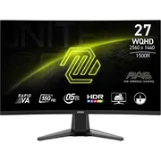 Msi Mag 27Cq6F computer monitor 68.6 cm 27 2560 x 1440 pixels Quad Hd Lcd Black  4711377177900 Out-Mag27Cq6F