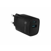 Natec Ribera Usb-A / Usb-C Tīkla Lādētājs 30W  Nuc-2141 5901969444223