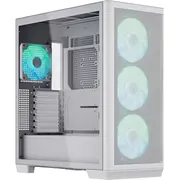 Apnx C1 Mid-Tower Atx Case, Tempered Glass - white  Apnx-C1-Wt-V1-Argb 4711099474318 Obuaerobu0077