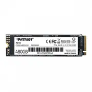 Patriot P310 480 Gb Pcie 3.0 x4, Nvme 1.3, M.2 2280  P310P480Gm28 0814914029046