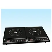 Brīvi stāvoša indukcijas elektriskā plīts, dubultā Vp-40I, 3500W, Black, Orava  Vp-40I 8586016722102