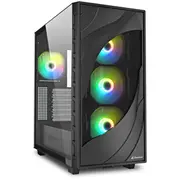Sharkoon Gehäuse Rebel C80G  Rgb Atx 1Xglas schwa 4044951041152 84733080