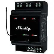 Shelly Qubino Wave Pro 3 kanālu Z-Wave Din sliedes relejs  Wavepro3 3800238071998 079202