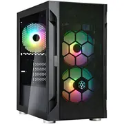 Silverstone Fara H1M Pro Micro-Atx Gehäuse, Argb - Black  Gesv-500 4710679812465 Sst-Fah1Mb-Pro