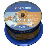 Spindle 50 Dvd-R 4,7Gb 16X Ar Iespiedi S  43533/50 0023942435334