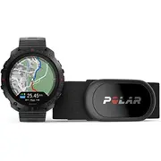 Sporta pulkstenis Polar Grit X2 Pro Black/Black ar Hr  900110286 0725882065137