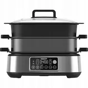 Spr 6300Bk 3In1 Lēna plīts / Grils Tvaika katls  41019923 8590669366774
