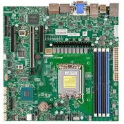 Serveri Super Micro Supermicro Micro-Atx X13Saz-F 14., 13., 12. paaudzes Lga 1700  Mbd-X13Saz-F-O 672042500611