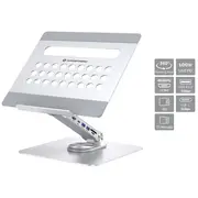 Stends Conceptronic planšetdatoram ar 7-In-1 dokstaciju si  Donn27G 4015867236789