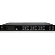 Levelone PoeSwitch 24Xge Poe/4Xsfp  390W 19 Managed L2 Gep-2861 4015867227848 85176200
