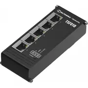 Switch Teltonika Networks Tsf010 Flat Ethernet Nie zarządzany Fast 10/100 Din rail Black  Tsf010000000