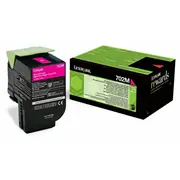 Toners Lexmark 70C20M0 Magenta Oriģināls  0734646436564