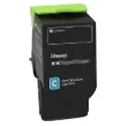 Toner Lexmark 78C20C0 Cyan Oryginał  0734646649995 138467