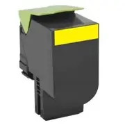 Toner Lexmark 80C2Hye Yellow Oryginał  0734646497190 leca80c2hye