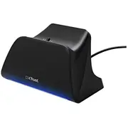 Trust Gxt255W Gxt255 Uzlādes statīvs diviem Playstation 5 Dualsense vadības pultīm  8713439255522