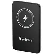 Verbatim Wireless Powerbank Charge N Go 5.000Mah Black, Qi, Pd 3.0, Quick 3.0  32240 0023942322405