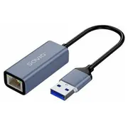 Viedierīce Savio  Adapteris Ak-83 Usb-A 3.1 Gen 1 - Rj-45 Gigabit Ethernet 5901986049807