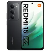 Viedtālrunis Xiaomi Redmi 15 5G 4/128Gb Black  68619 6932554452131