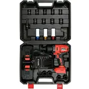Uzgriežņu atslēga ar triecienu Yato 1/2 18V Li-On 2X3Ah komplekts 21 elements Yt-82807  5906083075629