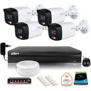 Ip uzraudzības komplekts Dahua 4 kameras Ipc-Hfw1439Tl1-A-Il 4Mpx  Z43179B4
