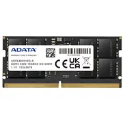 Adata So-Dimm 16 Gb Ddr5-4800  Black, Ad5S480016G-S, Premier Ad5S480016G-S 4711085936592