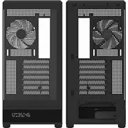Aerocool Geh Midi P500B-Digi Black Argb  Accs-P500B-Digi-001 Accm-Pn09143.11 4711530964057 84733080