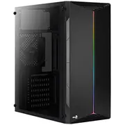 Aerocool Split Midi korpuss Black  Aeropgssplit-A-Bkrgb 4718009158047 Obuaerobu0032