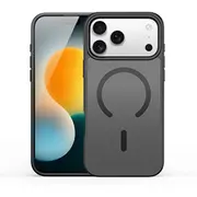 Aizmugurējais vāciņš Dux Ducis Apple iPhone 17 Pro Max Yind PcTpu maciņš ar Magsafe Black  6978943380333