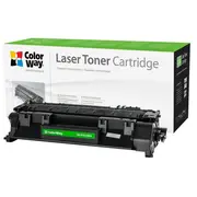 Aksesuāri un izejmateriāli Colorway  Econom Toner Cartridge, Black, Hp Ce505A 05A/Cf280A 80A Canon 719 Cw-H505/280M 6932357494956