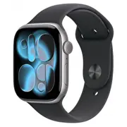 Apple Watch 11 Gps 46Mm Space Grey Alu Sport Band S/M Black  Mev04Et/A 195950463033