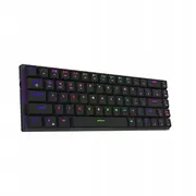 Aqirys Mehāniskā tastatūra 65/68 taustiņi Dual režīms BezvaduBluetoothVadu Agena black  Aqi-Ga-Kb-8 5949161382516