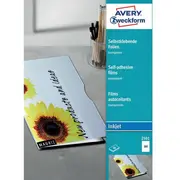 Avery Zweckform Folija tintes printerim A4 50 lapas 2501  4004182025017