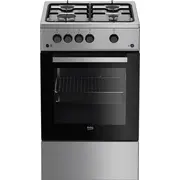 Beko Fsg52020Fx brīvi stāvoša gāzes plīts Inox  8690842165078 Agdbekkws0082