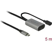Delock aktives Usb3.1 Gen.1 Verlängerungskabel Usb Typc 5M  85392 4043619853922 85444290