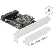 Delock Pci Express Karte zu 2 x intern Usb 3.0 Pfostenstecker  90387 4043619903870